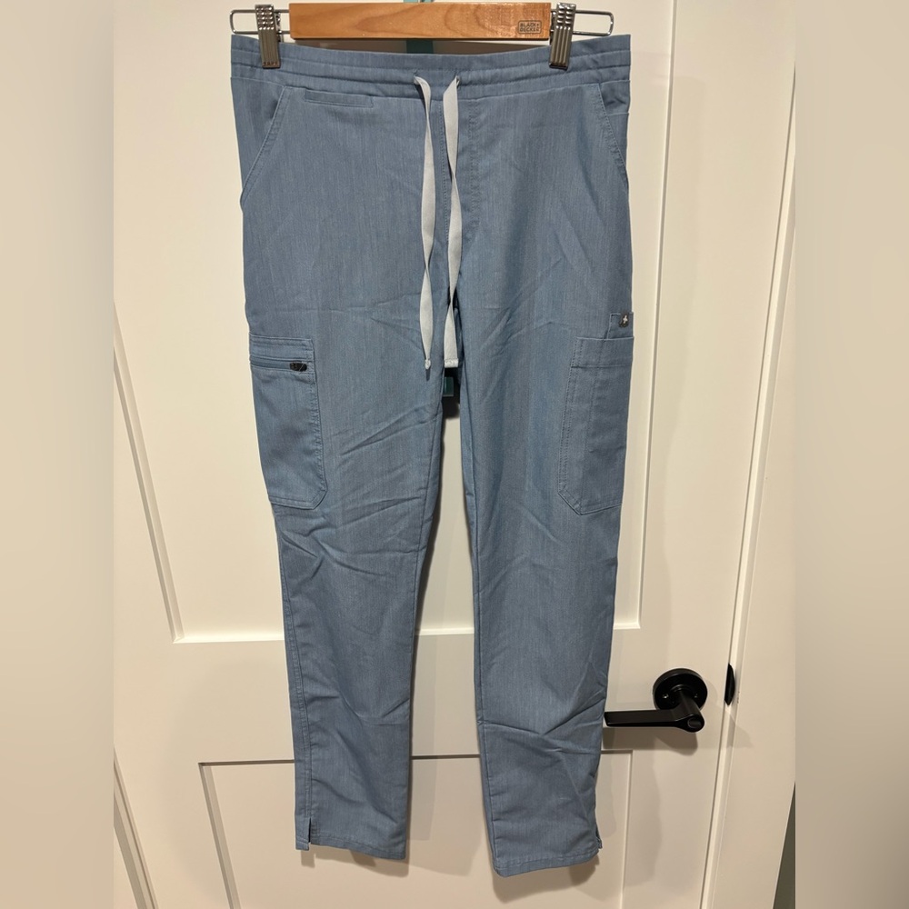 Figs Yola Scrub Pant- Heather Indigo Limited Edition Color